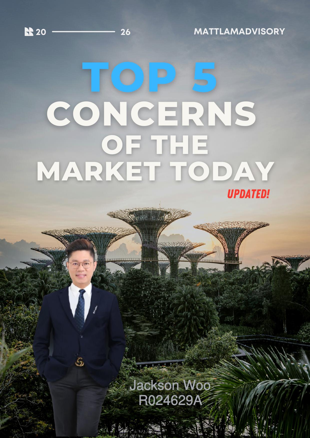 Top 5 Concerns of the Market Today ebook cover
